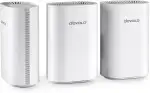 devolo WiFi 7 Mesh BE6500 3-Pack, Highspeed Mesh-WLAN-System, WLAN-Verstärker, bis zu 6.500 Mbit/s, 2,5 Gbit/s-LAN-Anschluss, weiß