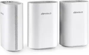 devolo WiFi 7 Mesh BE6500 3-Pack, Highspeed Mesh-WLAN-System, WLAN-Verstärker, b