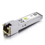 1G SFP auf RJ45 Mini Gbic Modul, 1000Base-T Kupfer Transceiver Kompatibel für Cisco GLC-T/SFP-GE-T, Meraki MA-SFP-1GB-TX, Ubiquiti UniFi UF-RJ45-1G, Netgear, Zyxel, D-Link, TP-Link, QNAP, Open Switch