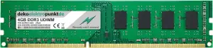 4GB Ram Speicher passend für Dell Inspiron 3000 ECC, Arbeitsspeicher UDIMM DDR3 