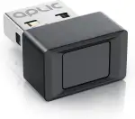 CSL - USB Fingerabdrucksensor Fingerabdruckleser - Fingerprint Reader - Windows 8 10 11 Hello – unterstützt bis zu 10 IDs – USB - Plug & Play – Finger Scanner