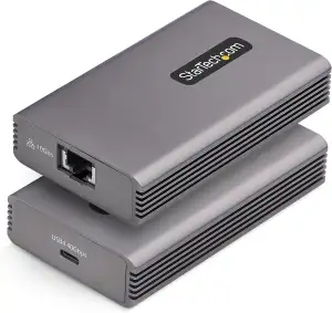 StarTech 10GbE USB4 Ethernet Adapter, Externe 10Gb Netzwerkkarte, Thunderbolt 3-