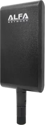 ALFA APA-M25-6E Tri-Band 2,4 GHz/5 GHz/6E hohe Verstärkung Richtungsrichtung 10 dBi Indoor RP-SMA Panel Antenne