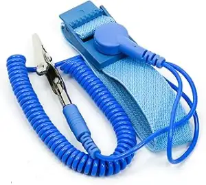 ESD Armband – Antistatik-Armband mit Erdungskabel – Schutz vor elektrostatischer Entladung – Für ...