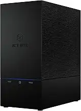 ICY Box IB-RD3621U3 Externes RAID-System (0/1/Single/Large) für 2X 3,5 Zoll SATA