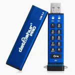 iStorage datAshur PRO 8 GB - Verschlüsselter USB-Speicherstick - Zertifiziert nach FIPS 140-2 Level 3 - Passwortgeschützt - Staub-/wasserbeständig
