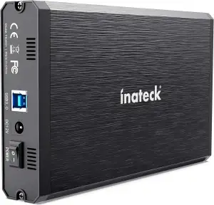 Inateck Festplattengehäuse für 3.5/2.5 Zoll HDD/SSD, SATA III Festplatten Adapte